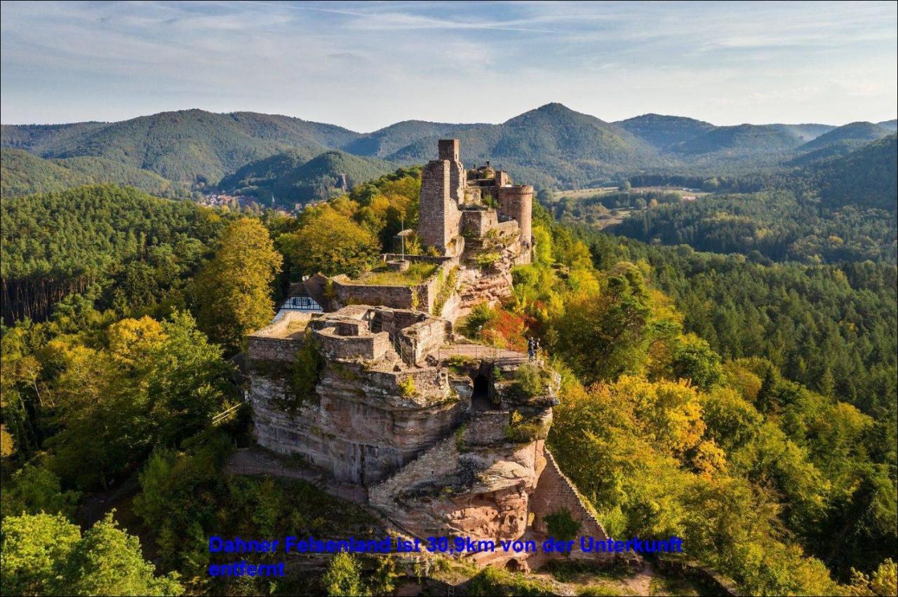 Fewo Pfaelzer Felsenlandschaft 피라마센스 외부 사진